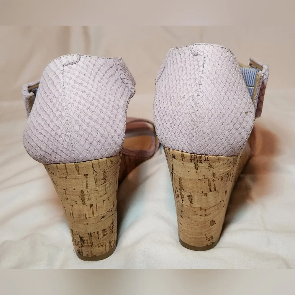 Talbots Lavender‎ Wedge Sandals